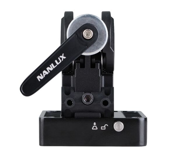 Nanlux AS-CP-QR-EV Stativklammer mit Schnellkupplung z. B. für Netzteil der Evoke-Scheinwerfer (eine Stativklammer AS-CP-QR-EV ist im Lieferumfang der Evoke- 