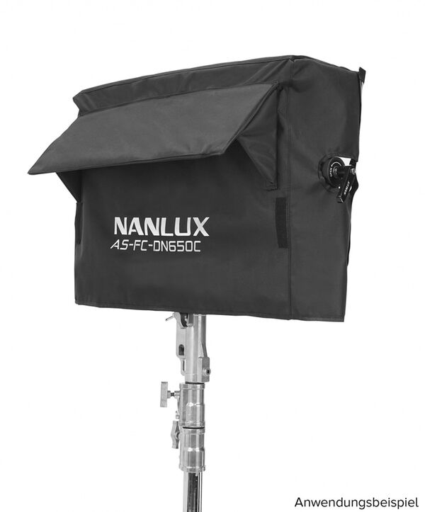 Nanlux AS-FC-DN650C Wetterschutzhülle Schutzklasse IPX5 (Schutz gegen Strahlwasser) inkl. Aufbewahrungstasche für Dyno 650C 