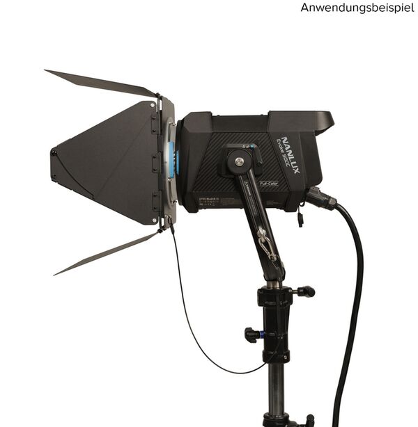 Nanlux BD-NLM Lichtklappenvorsatz mit vier Lichtklappen und NLM-Bajonettanschluss. Für Evoke 900C/1200/1200B/2400B. 