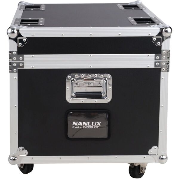 Nanlux CC-EV2400-FT-FO Flightcase für einen Evoke-Scheinwerfer 2400B mit Zubehör (Montagebügel Netzteil usw. nicht für Reflektor) 