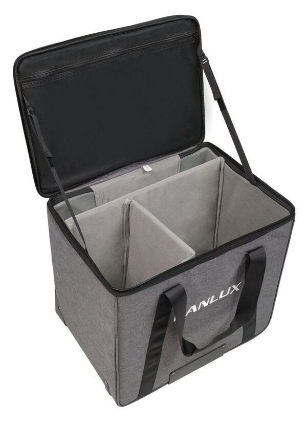 Nanlux CC-EV2400-ST-FO Transportkoffer (Trolley) für einen Scheinwerfer Evoke 2400B Montagebügel und Kabel (nicht für Netzteil und Reflektor) 