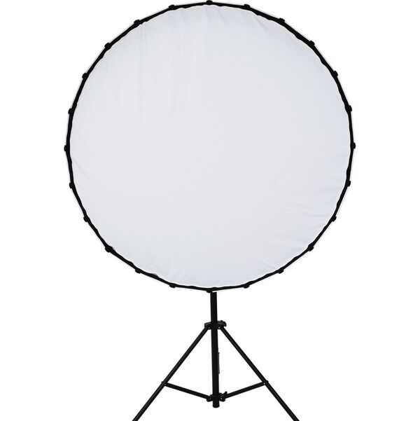 Nanlux SB-NLM-120-PR Parabol-Softbox 120 cm mit abnehmbarer Stoffwabe und NLM-Bajonettanschluss. Inkl. Aufbewahrungstasche. Für Evoke 900C/1200/1200B/2400B. 