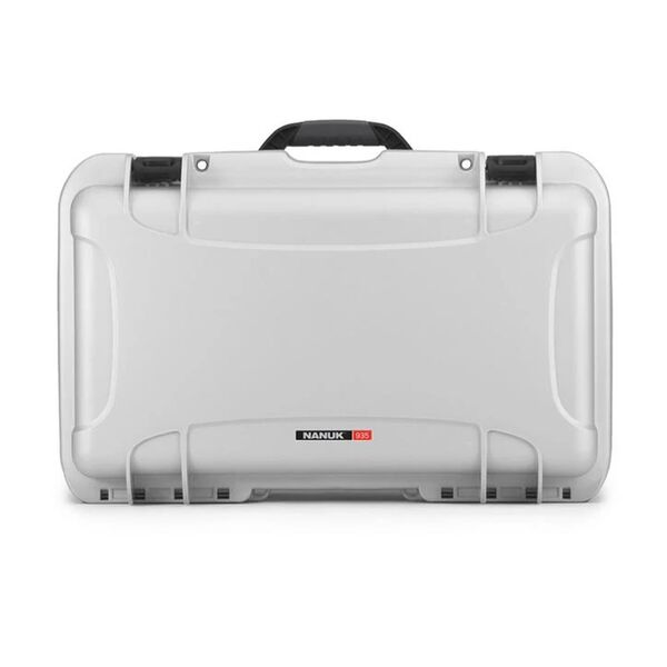 Nanuk Case 935 mit Deckel, org./Teiler - Pro Photo Kit  silber