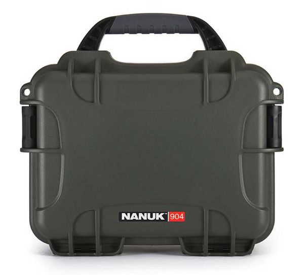 Nanuk Case 904 - leer  oliv