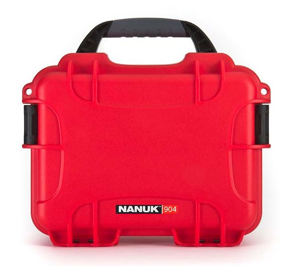 Nanuk Case 904 - leer  rot