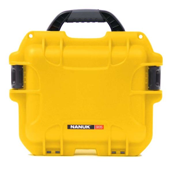 Nanuk Case 905 - leer  gelb