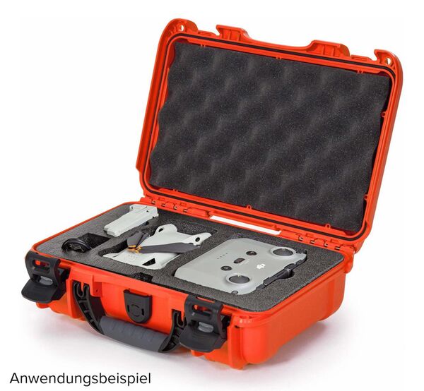 Nanuk Case 909 mit Schaumstoffeinlage für DJI Mini 3 Pro  orange