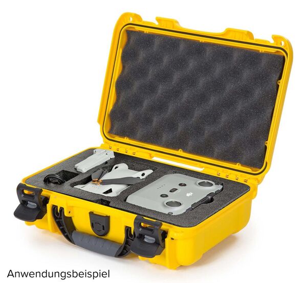 Nanuk Case 909 mit Schaumstoffeinlage für DJI Mini 3 Pro  gelb