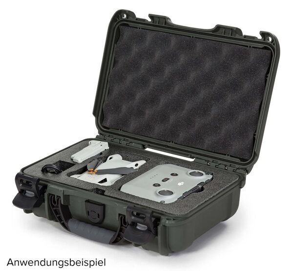 Nanuk Case 909 mit Schaumstoffeinlage für DJI Mini 3 Pro  olivgrün
