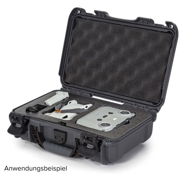 Nanuk Case 909 mit Schaumstoffeinlage für DJI Mini 3 Pro  antrazit