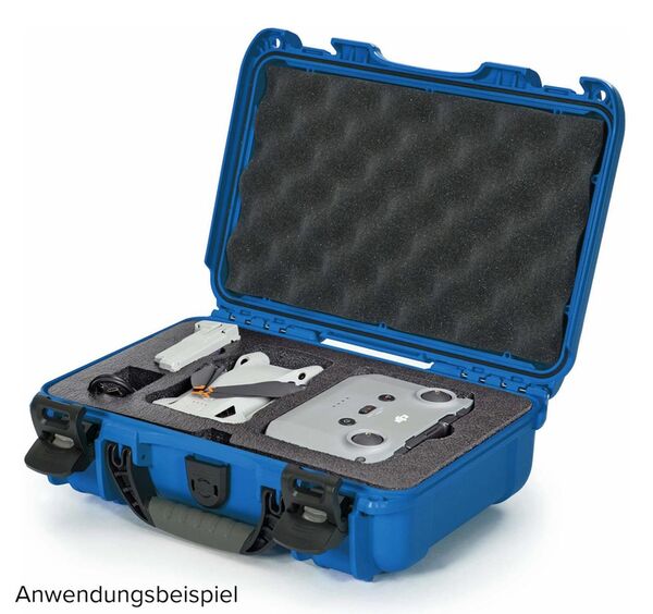 Nanuk Case 909 mit Schaumstoffeinlage für DJI Mini 3 Pro  blau