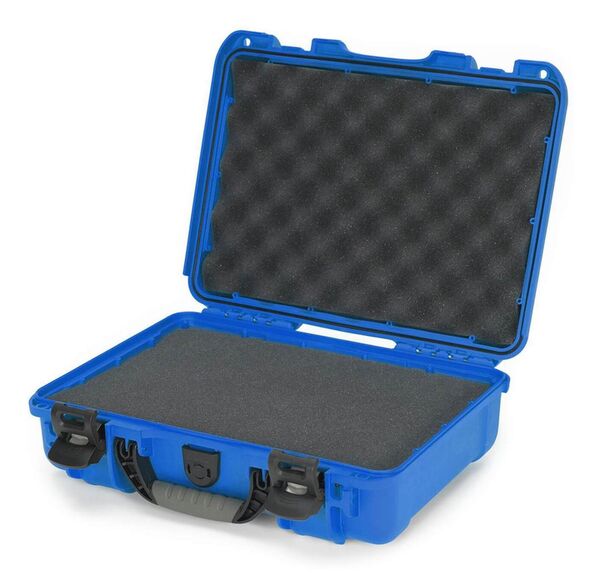 Nanuk Case 910 mit Schaumeinlage  blau