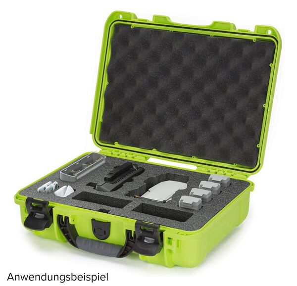 Nanuk Case 910 mit Schaumstoffeinlage für (21214) DJI Mavic Mini SE Flymore  limone