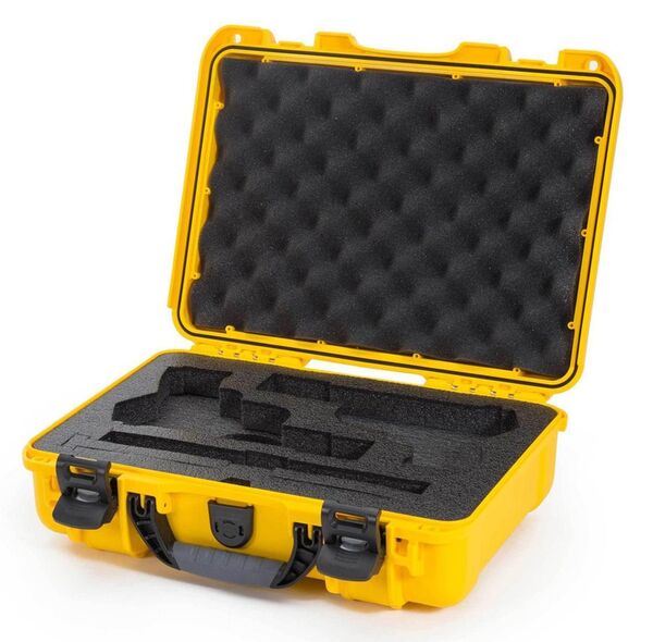 Nanuk Case 910 mit Schaumstoffeinlage für Pistole  gelb