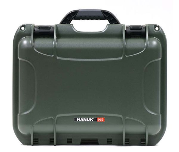 Nanuk Case 915 - leer  olivgrün