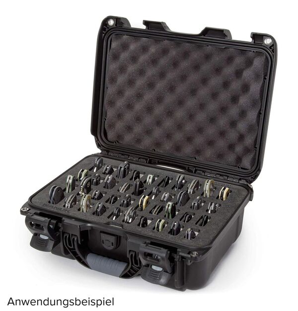 Nanuk Case 915 Koffer mit Schaumstoffeinlage für 40 Messer  schwarz