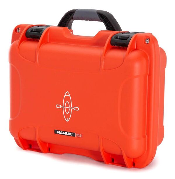 Nanuk Case 915 – mit Kajak-Logo – Orange 