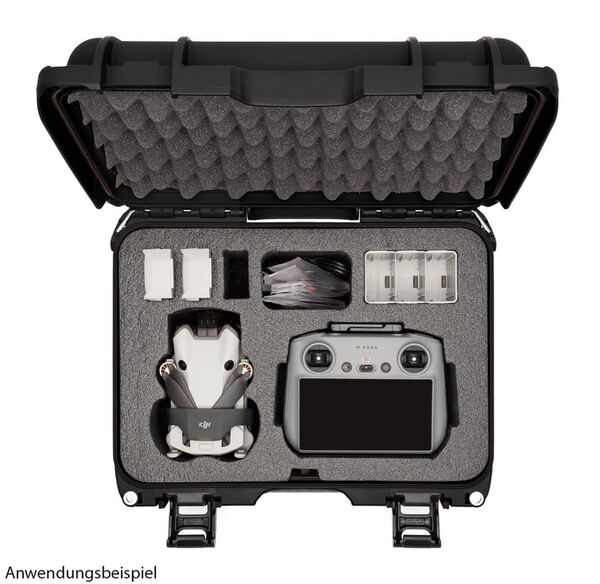 Nanuk Case 915 mit Schaumstoffeinlage für DJI Mavic Mini 4 Pro Fly More  schwarz