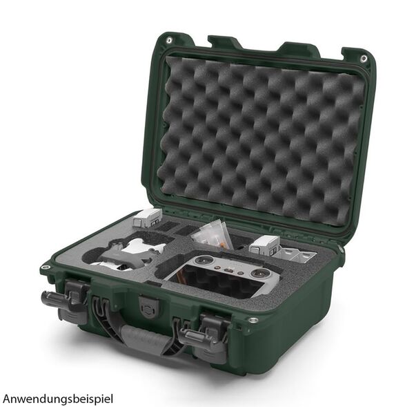 Nanuk Case 915 mit Schaumstoffeinlage für DJI Mavic Mini 4 Pro Fly More  olivgrün