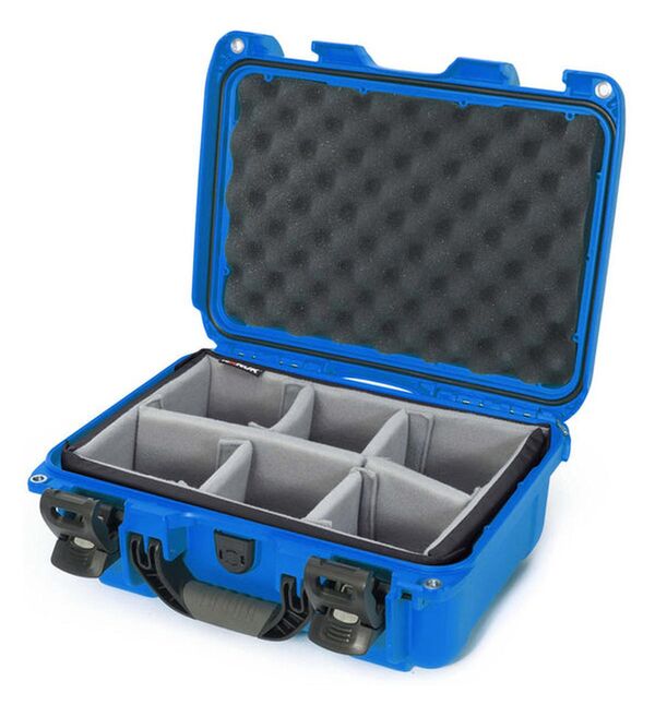 Nanuk Case 915 mit Trennwand  blau