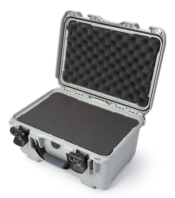 Nanuk Case 918 mit Schaumstoff  silber