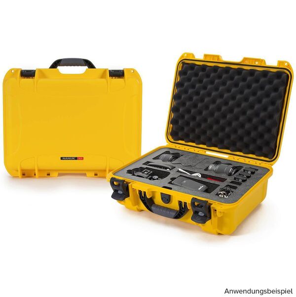 Nanuk Case 925 mit Schaumstoff für 1 DSLR-Gehäuse  gelb