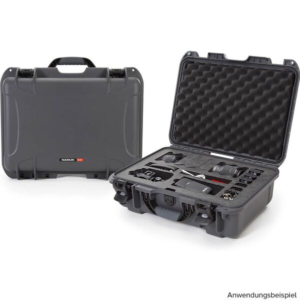 Nanuk Case 925 mit Schaumstoff für 1 DSLR-Gehäuse  antrazit
