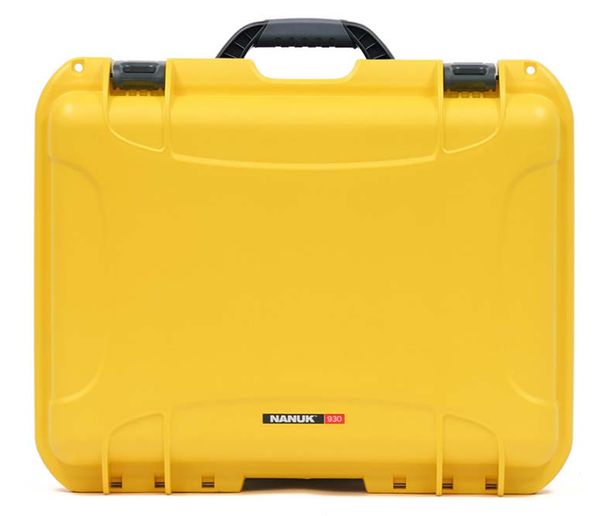 Nanuk Case 930 - leer  gelb