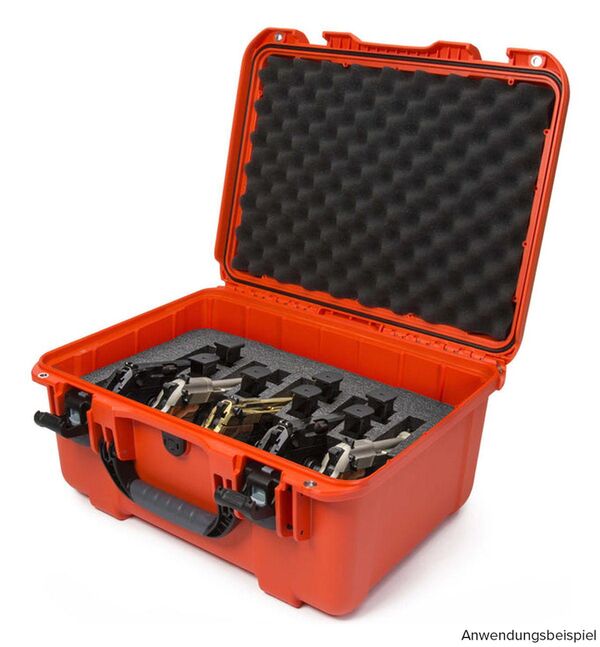 Nanuk Case 933 mit Schaumstoffeinlage für 5UP  orange