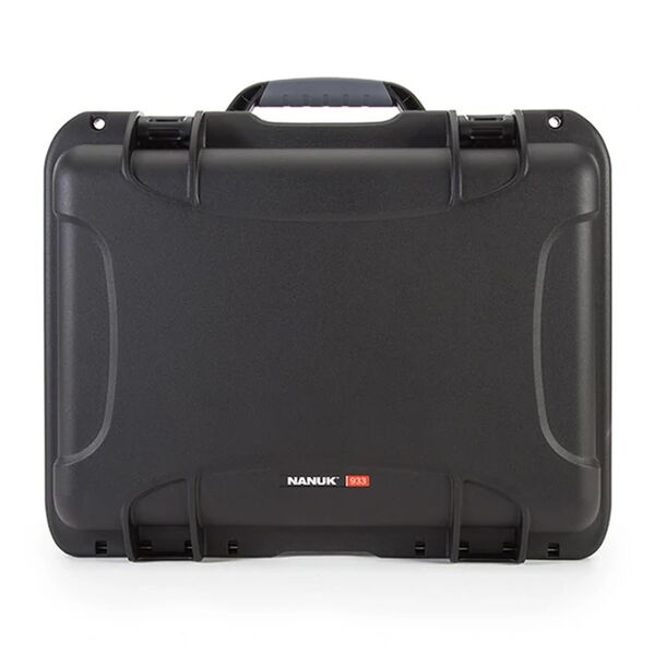 Nanuk Case 933 mit gepolsterter Trennwand  schwarz
