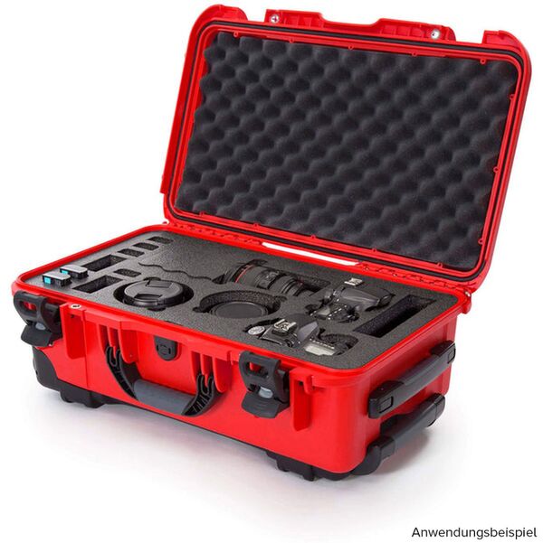 Nanuk Case 935 mit Schaumstoff für 2 DSLR-Gehäuse  rot
