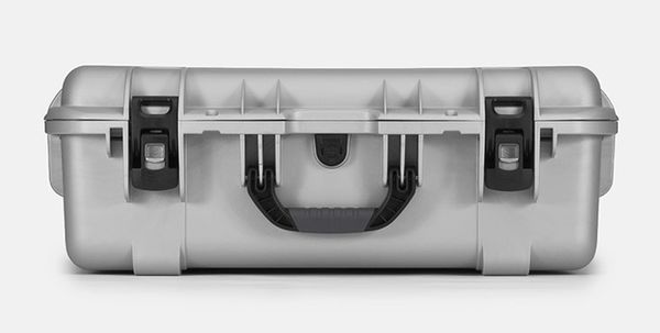 Nanuk Case Hartschalenkoffer für DJI Phantom 4 / Phantom 4/ Advanced & 3, wasserdicht, mit Schaumstoffeinsatz  silber