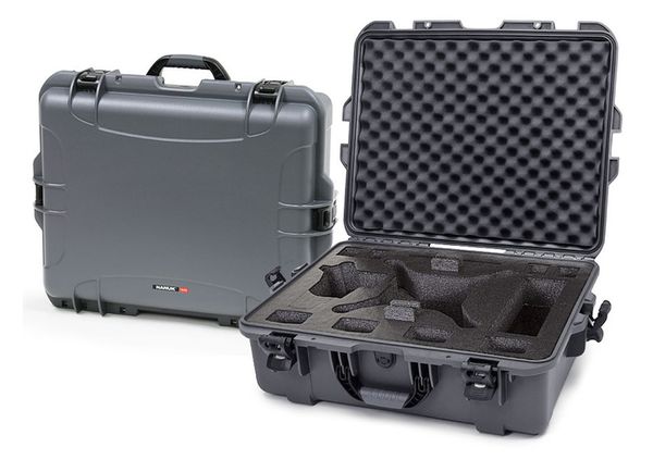 Nanuk Case Hartschalenkoffer für DJI Phantom 4 / Phantom 4/ Advanced & 3, wasserdicht, mit Schaumstoffeinsatz  Graphite