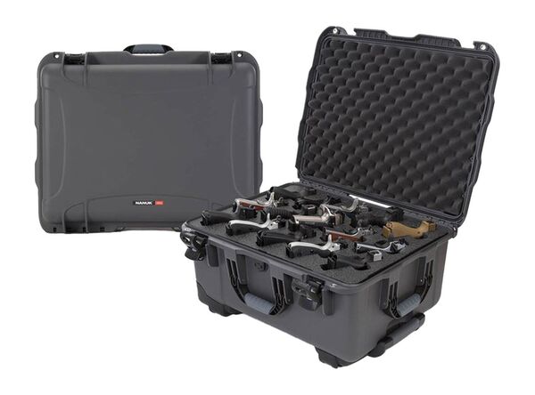 Nanuk Case 950 mit Schaumstoffeinlage für 15UP  antrazit