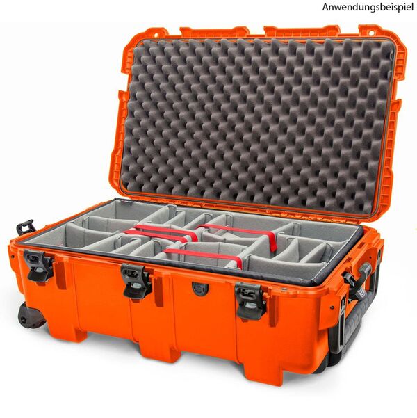 Nanuk Case 962 - leer  orange