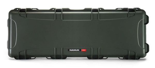Nanuk Case 990 - leer  olivgrün