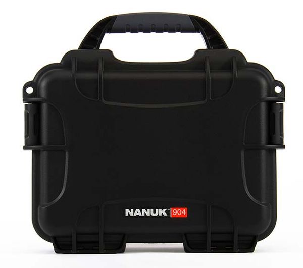 Nanuk Case 904 mit Schaumstoffeinlage  schwarz