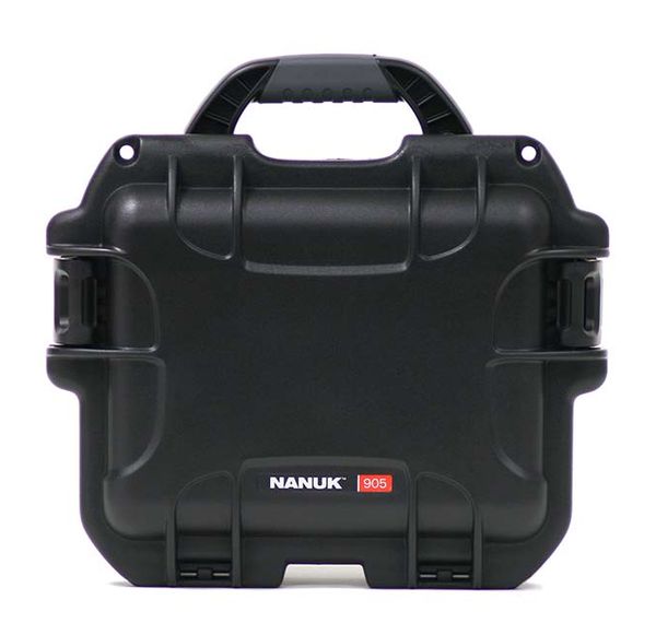 Nanuk Case 905 mit Schaumstoffeinlage  schwarz