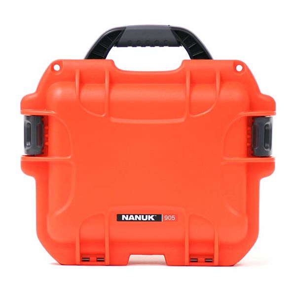 Nanuk Case 905 mit Schaumstoffeinlage  orange