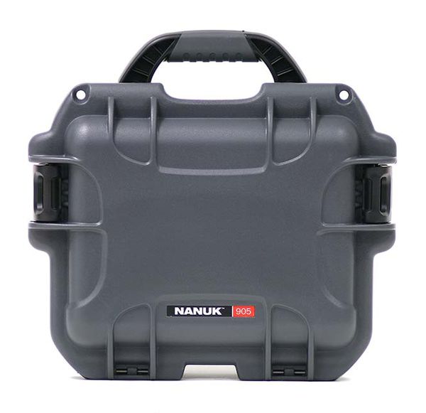 Nanuk Case 905 mit Schaumstoffeinlage  anthrazit