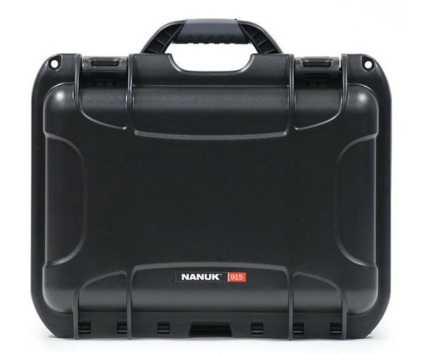 Nanuk Case 915 mit Schaumstoffeinlage  schwarz