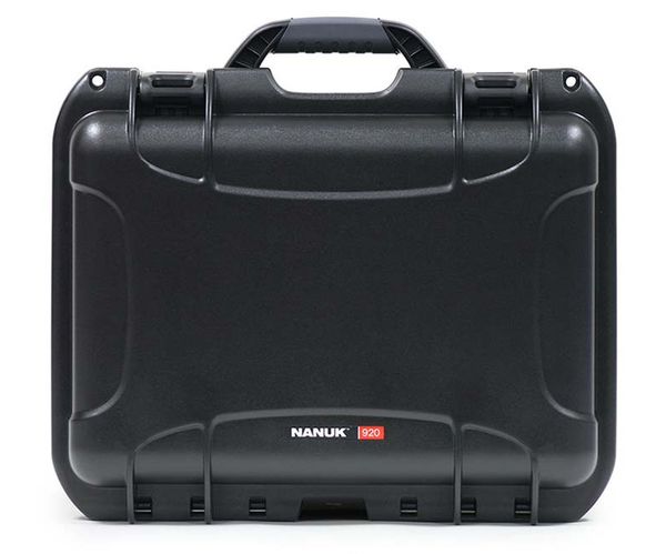 Nanuk Case 920 mit Schaumstoffeinlage  schwarz