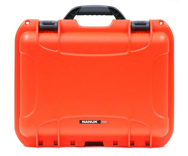 Nanuk Case 920 mit Schaumstoffeinlage  orange