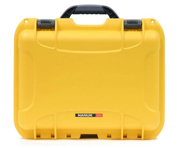 Nanuk Case 920 mit Schaumstoffeinlage  gelb