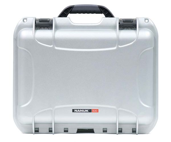 Nanuk Case 920 mit Schaumstoffeinlage  silber