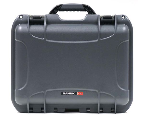 Nanuk Case 920 mit Schaumstoffeinlage  anthrazit