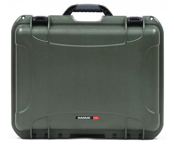 Nanuk Case 930 mit Schaumstoffeinlage  olivgrün