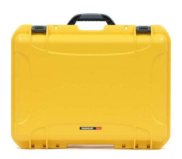 Nanuk Case 940 mit Schaumstoffeinlage  gelb