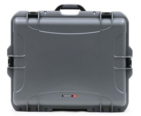 Nanuk Case 945 mit Schaumstoffeinlage  anthrazit