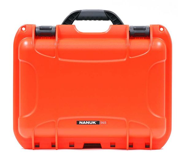 Nanuk Case 915 mit Trennwand  orange